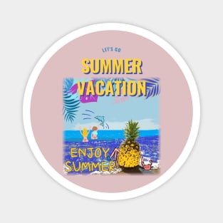 summer vacation Magnet